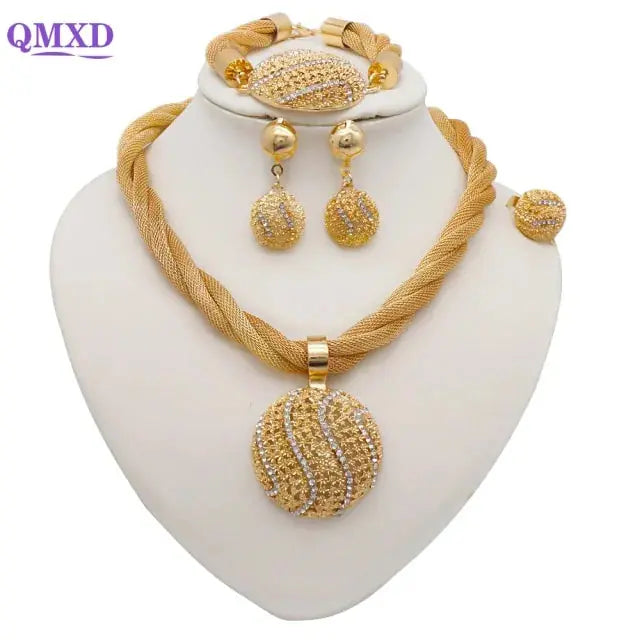 Fine Gold Jewelry Set Lenas Jewelry Emporium