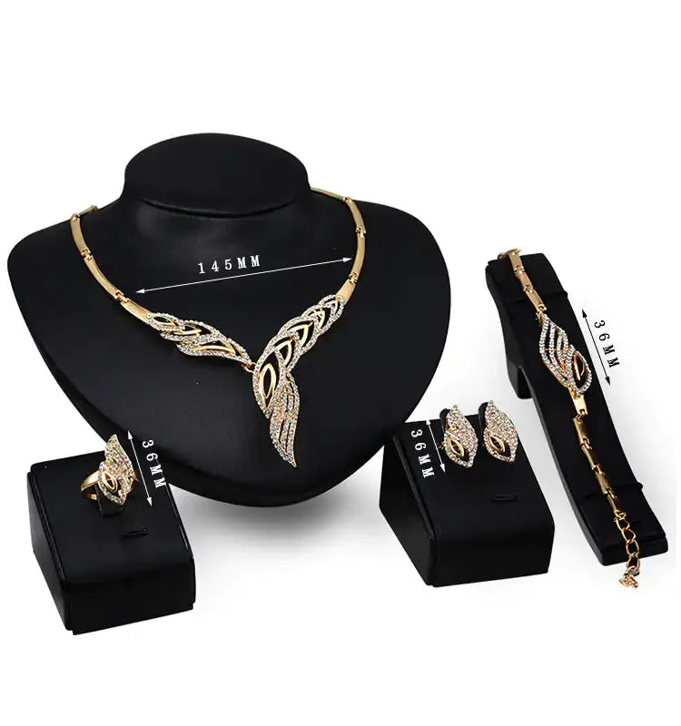 Gold Indian Bridal Jewelry Set Lenas Jewelry Emporium