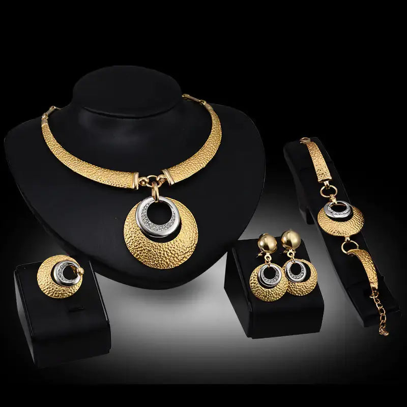 Gold Indian Bridal Jewelry Set Lenas Jewelry Emporium