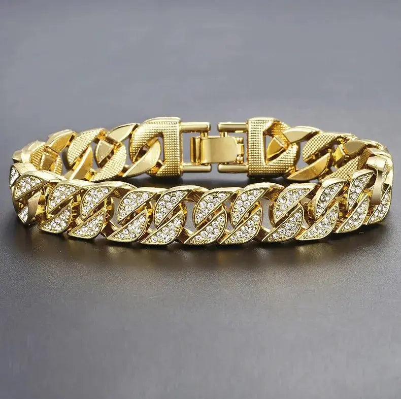 Cuban Chain Bracelet Lenas Jewelry Emporium