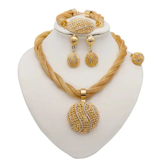 Fine Gold Jewelry Set Lenas Jewelry Emporium