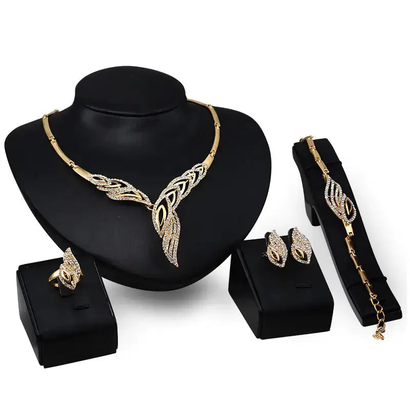 Gold Indian Bridal Jewelry Set Lenas Jewelry Emporium