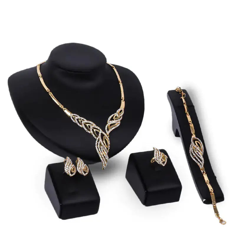 Gold Indian Bridal Jewelry Set Lenas Jewelry Emporium