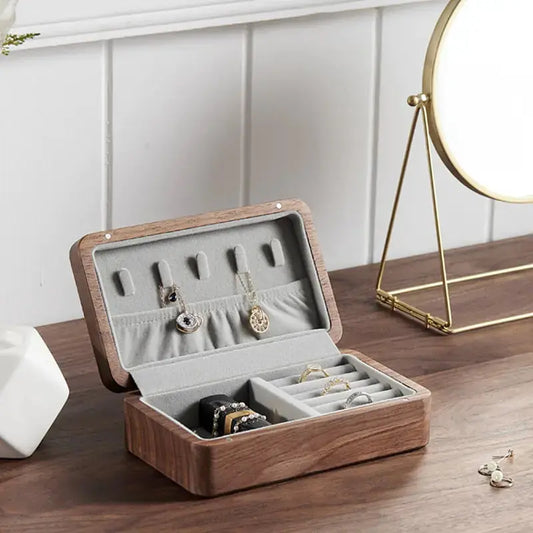 Luxury Wood Jewelry Box Lenas Jewelry Emporium